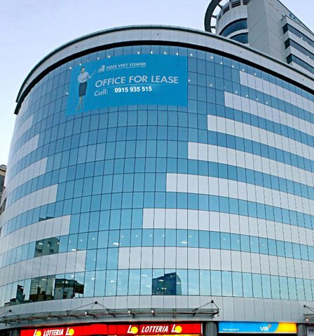 Cho thuê văn phòng tòa nhà Hàn Việt Tower, Hai Bà Trưng. Diện tích từ 60m2. Giá tốt nhất thị trường.