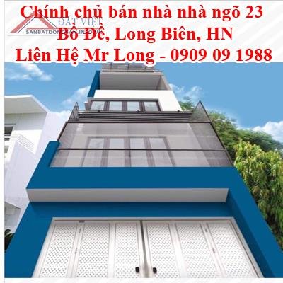 Chính chủ bán nhà nhà ngõ 23 Bồ Đề, Long Biên, HN.