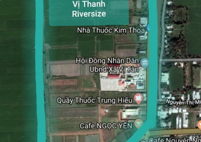 Bán đất đường Lê Hồng Phong Phường 4, Vị Thanh,  Hậu Giang diện tích 100m2  giá 480 Triệu
