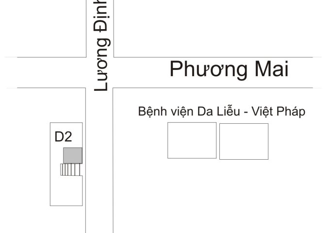 Bán nhà mặt phố tại Lương Định Của,Phương Mai, Đống Đa,  Hà Nội diện tích 30m2