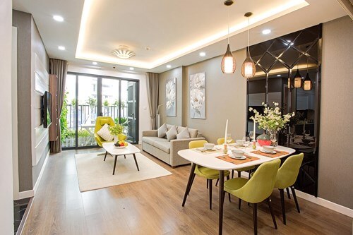 Cho thuê căn hộ 3PN đủ đồ đẹp, thoáng mát, giá rẻ tại phố Minh Khai