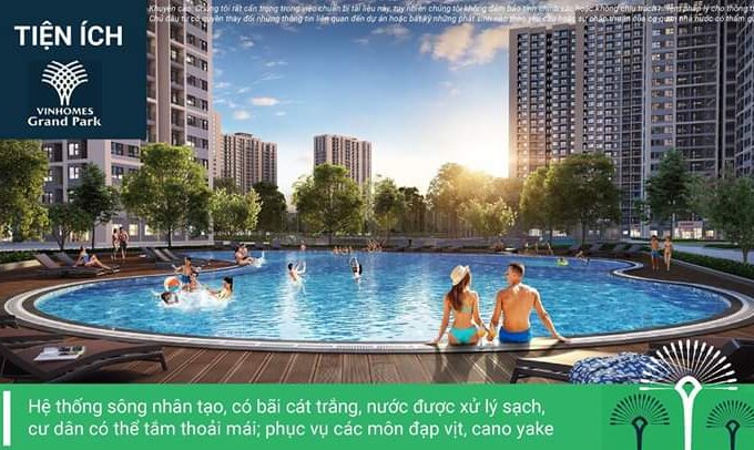Bán căn hộ chung cư tại Dự án Vinhomes Grand Park quận 9, Quận 9,  Hồ Chí Minh diện tích 33-80m2  giá 32 Triệu