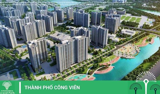 Bán căn hộ chung cư tại Dự án Vinhomes Grand Park quận 9, Quận 9,  Hồ Chí Minh diện tích 33-80m2  giá 32 Triệu