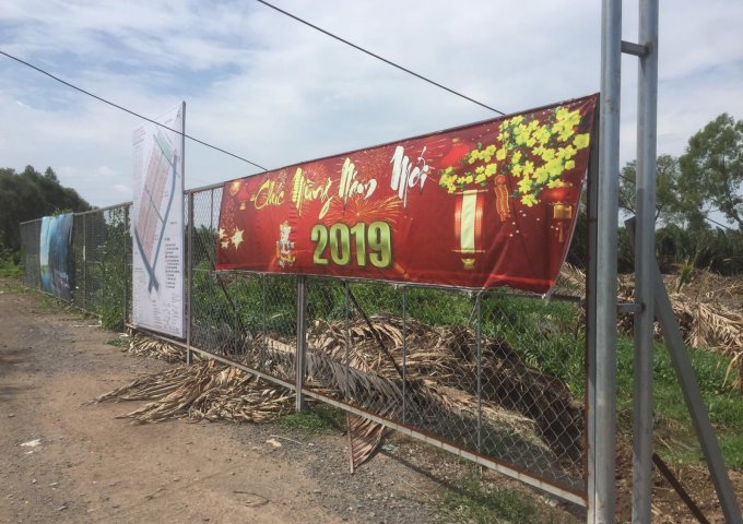 Đất nền khu tái định cư Mỹ Kim Long Riverside ngay cụm KCN Tân Trụ giá  chỉ 6.5 triệu/m2