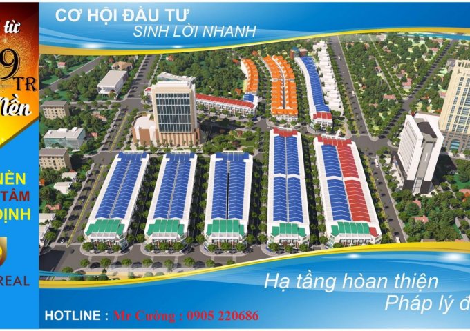 Chính thức mở bán dự án New Quy Nhơn City - Bình Định, giá sốc chỉ 988 tr/lô. LH: 0905 220686 Mr Cường