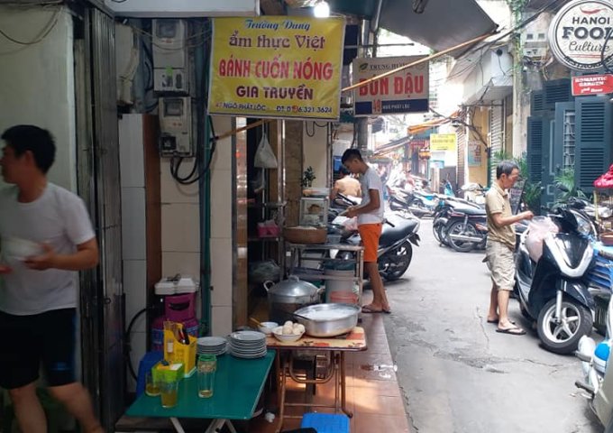 Bán nhà Ngõ Phất lộc,Nguyễn hữu Huan ,phố ăn đêm Hoàn kiếm ,18mx2tầng, mt2,5m  ,Giá 3,2 tỷ.