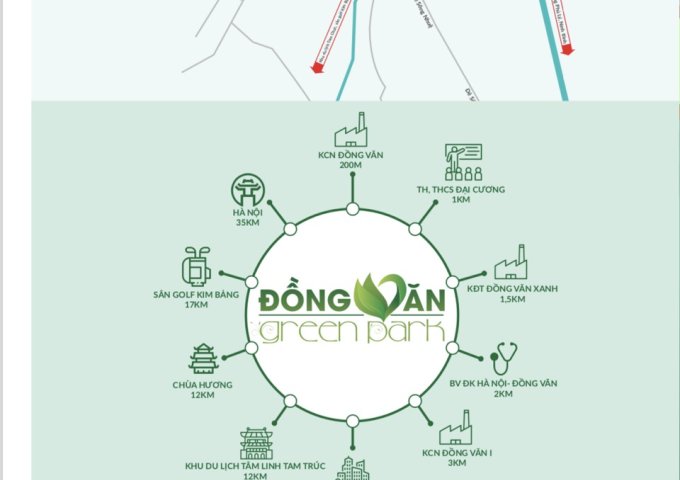 Green Park - khu CN Đồng Văn IV: Thỏi nam châm hút giới đầu tư, full tiện ích, quần thể cực đẹp