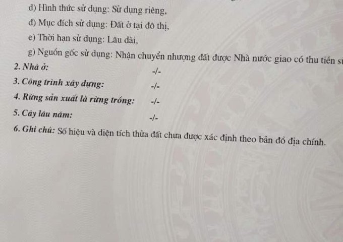 Bán đất lô số 10 đường 22/12, phường Bình Minh, thành phố Lào Cai