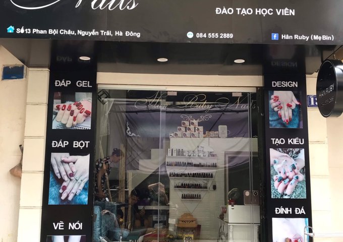 Sang nhượng cửa hàng Nails số 13 Phan Bội Châu, Hà Đông, Hà Nội