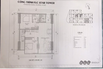 Bán Căn hộ dự án Flc Star Tower 418 Quang Trung