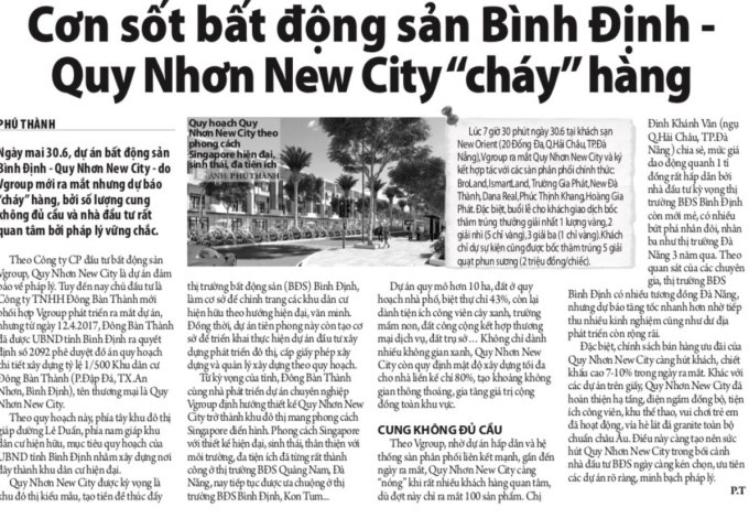 Quy Nhơn New City cháy hàng, mở bán 10 suất ngoại giao dành cho khách hàng thiện chí