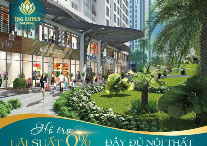 Tặng ngay 1 chỉ vàng + CK 3% GTCH cho 15 KH sở hữu căn hộ Smarthome tại phố Sài Đồng. Hỗ trợ 0% lãi suất