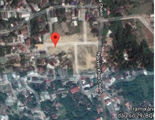 Bán đất 121m2, KQH Nguyễn Khoa Chiêm, gần đại học ngoại Ngữ.