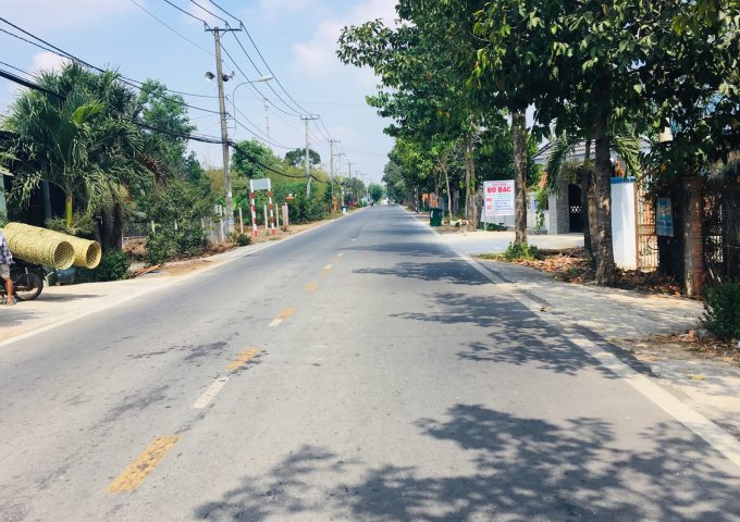 Đất mặt tiền đường Cây Trôm – Củ Chi gần chùa Phước Viên