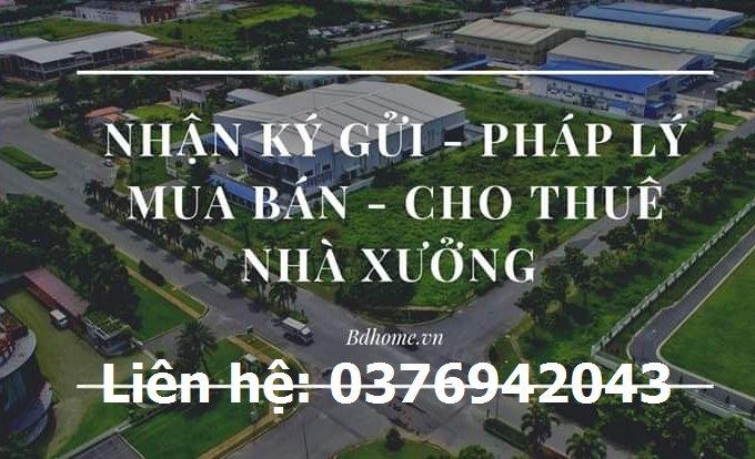 Cho thuê xưởng Hòa Phú, Thủ Dầu Một, Bình Dương, diện tích xưởng 4000m2, giá rẻ.