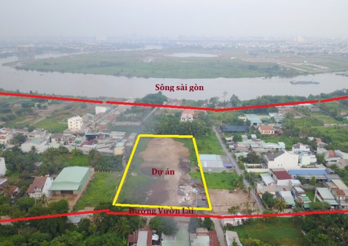 Bán đất mặt tiền Vườn Lài có sổ, ngay Phà An Phú Đông giá 52tr/m2. LH ngay 0909025019.