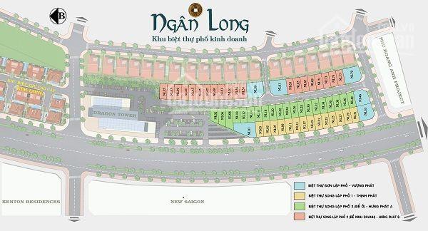 Bán biệt thự Ngân Long góc 2 mặt tiền DT 17 x 21m, giá hot. LH : 0799108787