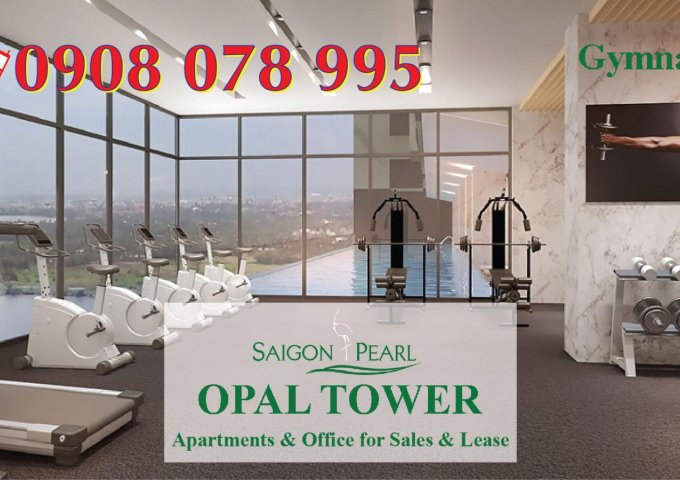 Bán căn hộ Opal Tower-Saigon Pearl 1PN chỉ 2,9 tỷ - Hotline PKD 0908 078 995 hỗ trợ xem nhà ngay