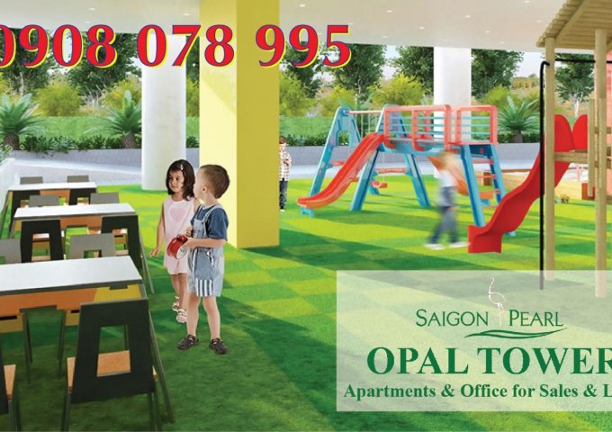 Bán căn hộ 1PN_50m2 tại Opal Tower-Saigon Pearl giao nhà T12/2019 - Hotline PKD 0908 078 995 hỗ trợ xem nhà ngay
