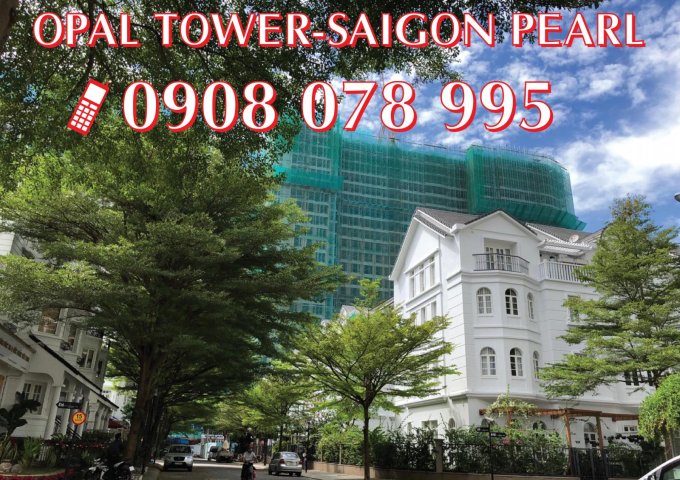 Bán căn hộ 2PN_86m2 chỉ 4,2 tỷ tại Opal Tower-Saigon Pearl. Hotline PKD 0908 078 995 hỗ trợ xem nhà ngay