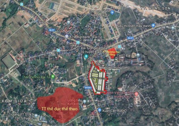 Cần bán lô đất nằm trung tâm huyện Đại Từ chỉ với 690tr. cam kết sinh lời 40% chỉ trong 6 tháng. Lh 0948655106