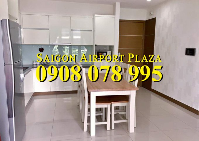 Bán căn hộ Saigon Airport Plaza 1PN giá cực tốt, nội thất mới, view sân bay Q. Tân Bình. Hotline PKD SSG 0908 078 995 xem nhà ngay