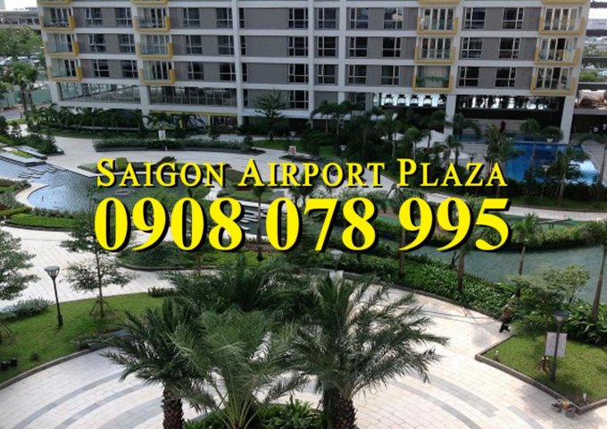Bán gấp CH 2PN,  giá chỉ 4,1 tỷ Saigon Airport Plaza Q. Tân Bình, nội thất cao cấp. Hotline PKD SSG 0908 078 995 xem nhà ngay