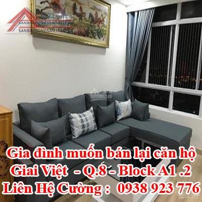 Cần bán căn hộ Giai Việt - Block A1 . 2 - Quận 8 - TP. Hồ Chí Minh