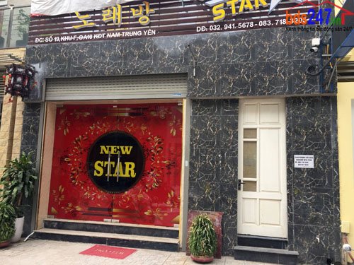 Sang nhượng quán Karaoke New Star tại ngõ 148 Nguyễn Chánh, Cầu Giấy, Hà Nội.