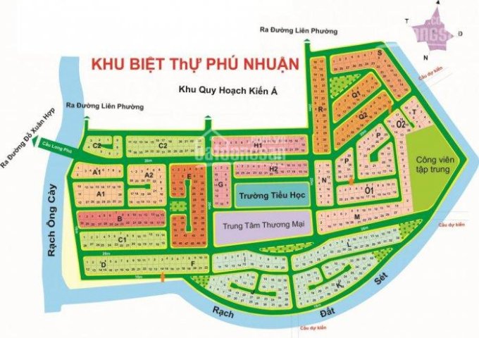 Bán đất nền dự án diện tích 338m2 tại Phường Phú Hữu, Quận 9, Hồ Chí Minh