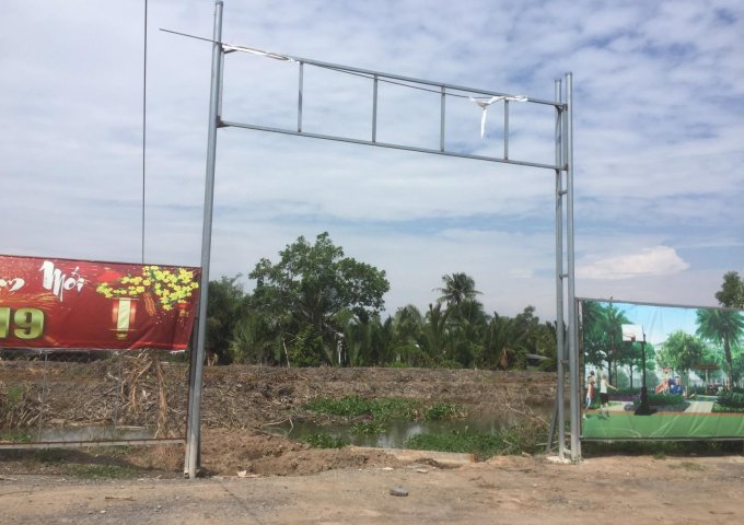 Bán đất tại Dự án Mỹ Kim Long Riverside, Tân Trụ,  Long An diện tích 100m2  giá 6.5 Triệu/m²