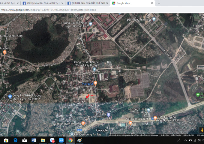 Bán đất 121m2 KQH Nguyễn Khoa Chiêm cạnh Làng Đại Học Huế