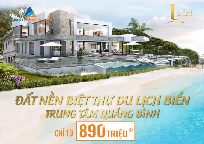 Mở bán dự án đất Lê Lợi Residence trung tâm thành phố Đồng Hới