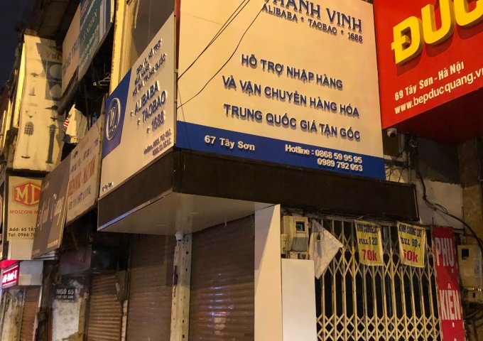 Chuyển nhượng hoặc cho thuê cửa hàng 3 tầng số 67 Tây Sơn, Đống Đa, Hà Nội.