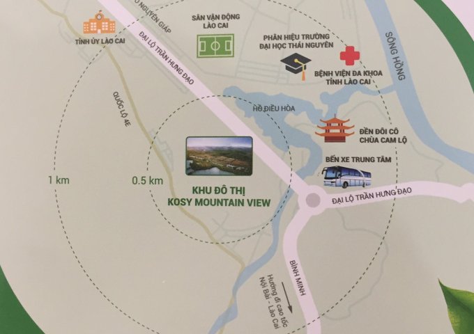 Đầu tư đất nền siêu lợi nhuận tai Thành phố Lào Cai với dự án KOSY