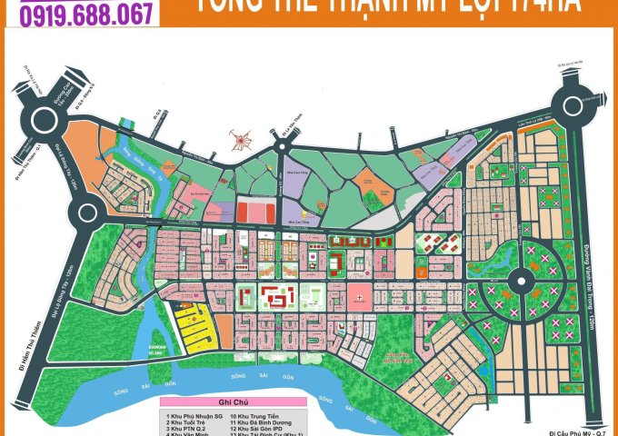 Bán đất dự án Huy Hoàng, Quận 2. MT đường 20m, 8x18m. Giá đầu tư! 