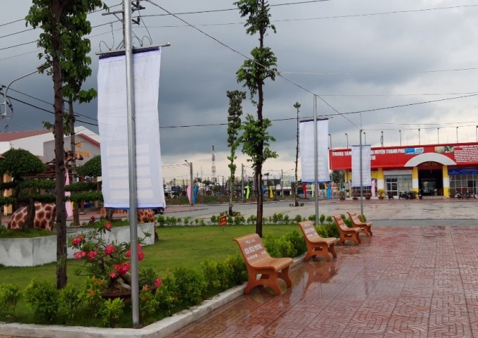 Khu phố chợ cực hot tại Thạnh Phú,và là đầu tiên của Bến Tre.30tr/nền booking