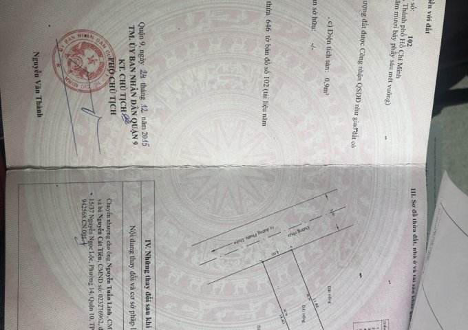 lô đất hẻm 289 phước thiện, diện tích 57m  đối diện vinhomes Grand park