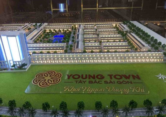 Khu đô thị Young Town-Tây Bắc Sài Gòn.Chỉ 300tr có thể đầu tư lâu dài.Lh 0906350171