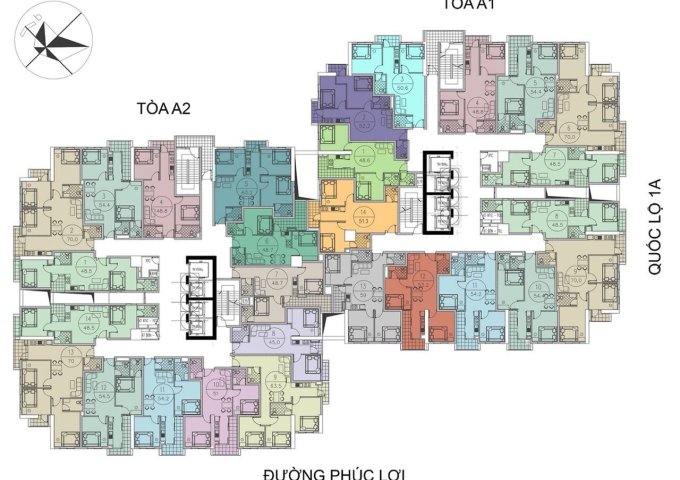 Bán căn hộ 2 - 3 ngủ tại chung cư ruby city 3 phúc lợi giá rẻ 19 triệu/m2 có hệ thống tiện ích hiện đại