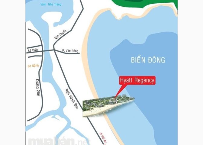 Chính chủ bán gấp căn hộ Hyatt Đà Nẵng, 126m2, 3 phòng ngủ, vị trí đẹp, 8,9 tỷ