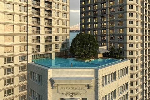 Bán gấp căn hộ D'. Le Roi Soleil biệt thự trên cao sổ hồng vĩnh viễn trên bán đảo Quảng An