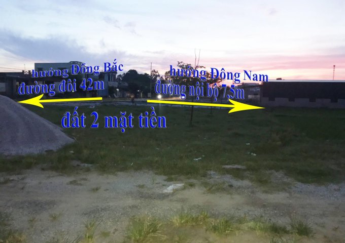 Bán lô đất 2 mặt tiền khu ven biển Quảng Đại - đầu tư siêu lợi nhuận