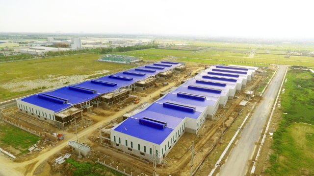 Cho thuê kho xưởng Bắc Ninh, Hải Phòng, Hải Dương, nhà xưởng dựng sẵn quy mô đa dạng.