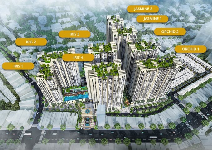 Cho thuê căn hộ chung cư tại Dự án HaDo Centrosa Garden, Quận 10,  Hồ Chí Minh diện tích 81m2  giá 18 Triệu/tháng