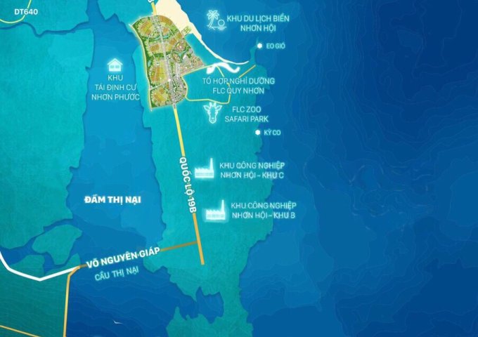 Nhơn Hội New City – Nhận giữ chổ 50 triệu/nền – Cơ hội đầu tư đất biển chỉ từ 600 triệu.