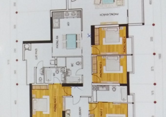 Bán căn hộ Hoàng Anh River View , căn góc, 4PN, 4 WC , Q2- Chính chủ