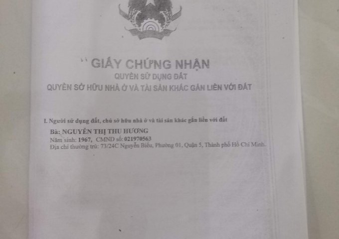 Cần bán nhà HXH tại Nguyễn Duy Trinh, phường Long Trường, Q9, HCM