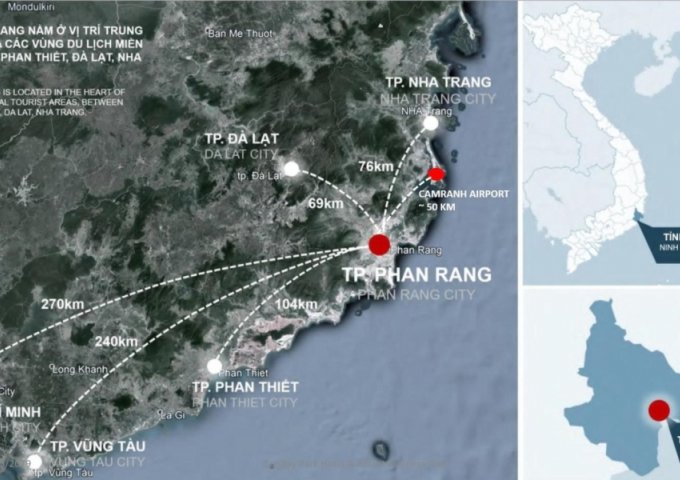 Cả thị trường bất động sản đua nhau đầu tư căn hộ của siêu dự án Sunbay Park Phan Rang