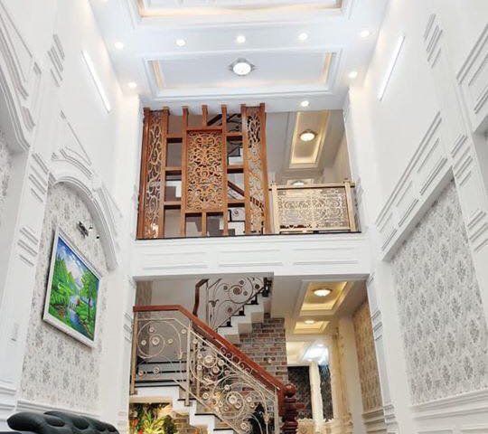 Gò Vấp biệt thự mini, Dương Quảng Hàm, P5, 80m2, 6 tầng.